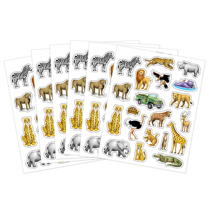 Safari Stickers-Stickers-Tools 4 Teaching-Classroom Decor and More