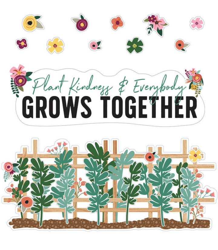 Grow Together Plant Kindness & Everybody Grows Together Bulletin Board Set-Bulletin Board Sets-Tools 4 Teaching-Classroom Decor and More