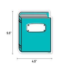 Core Decor Doodle Books 6" Designer Cut-Outs-Accents-Tools 4 Teaching-Classroom Decor and More