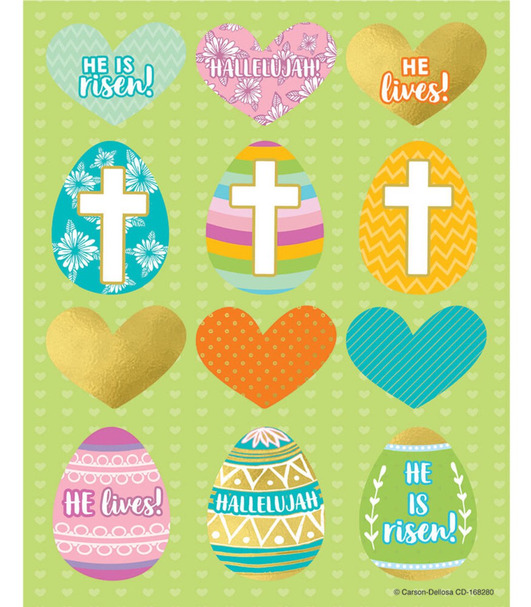 He Is Risen Variety Sticker Pack-Stickers-Tools 4 Teaching-Classroom Decor and More
