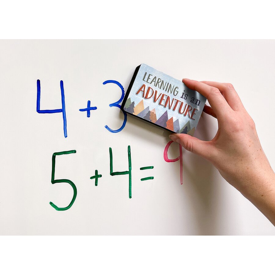 Moving Mountains Magnetic Whiteboard Eraser-Dry Erase-Tools 4 Teaching-Classroom Decor and More