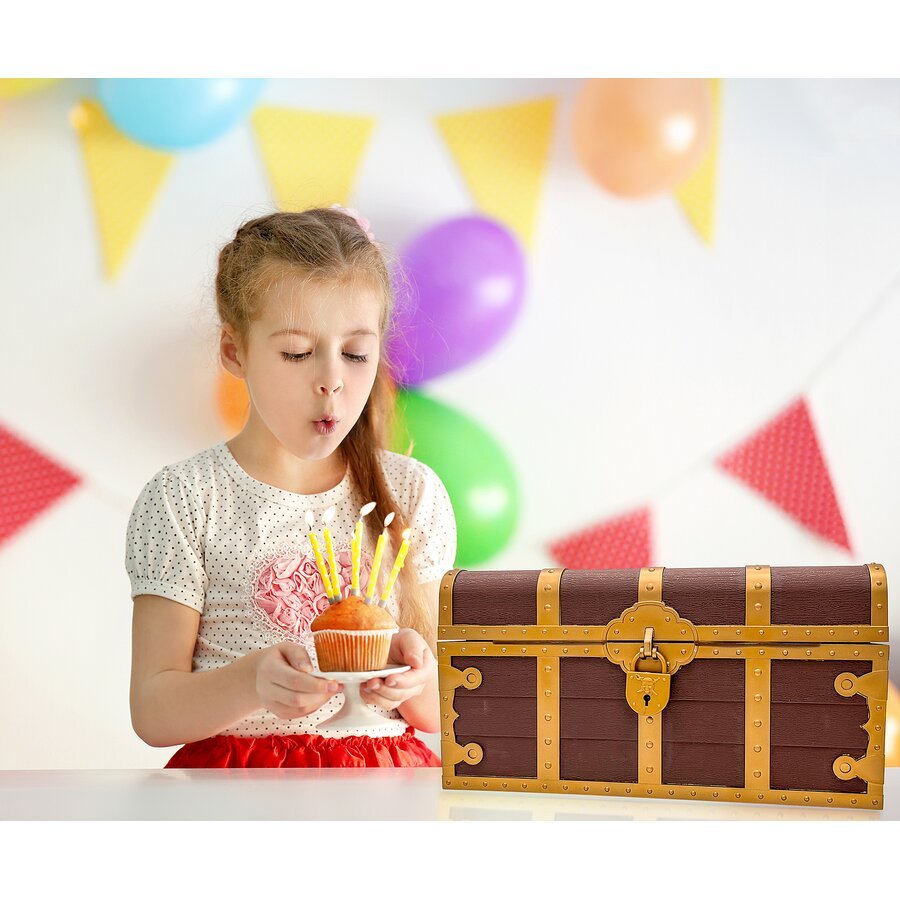 Treasure Chest with Lock and Key-Awards-Tools 4 Teaching-Classroom Decor and More
