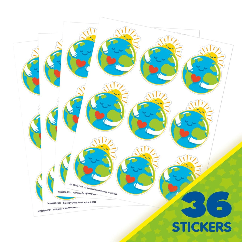 Earth Stickers Giant-Stickers-Tools 4 Teaching-Classroom Decor and More