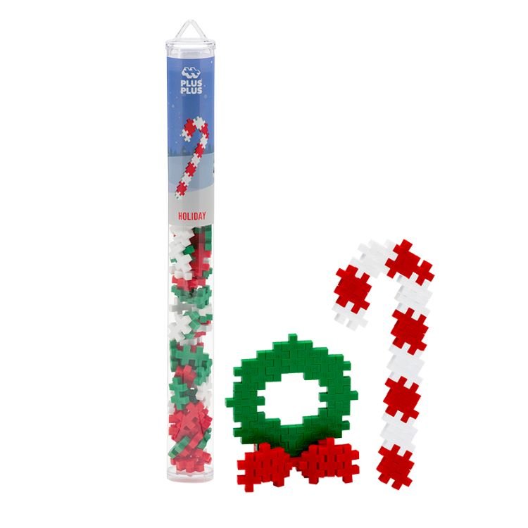 PLUS PLUS® Tube - 70 PC - Holiday Mix-Tools 4 Teaching-Classroom Decor and More