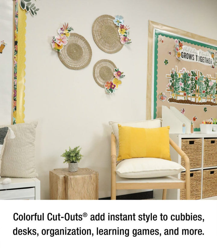 Grow Together Flowers Cutouts-Accents-Tools 4 Teaching-Classroom Decor and More