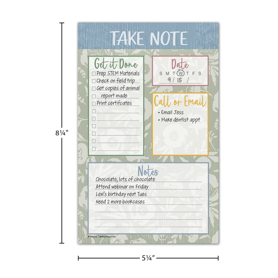 Classroom Cottage Notepad-Notepads-Tools 4 Teaching-Classroom Decor and More