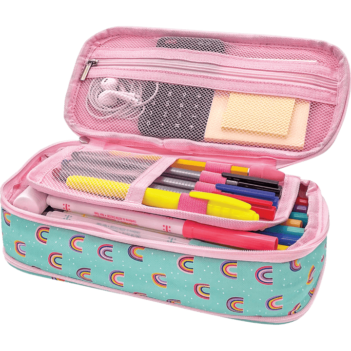 Oh Happy Day Rainbows Pencil Case-Classroom Essentials-Tools 4 Teaching-Classroom Decor and More