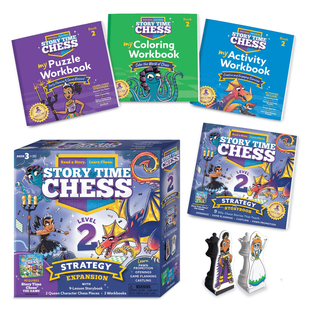 Story Time Chess: Level 2 - Strategy Expansion Game-Games-Tools 4 Teaching-Classroom Decor and More