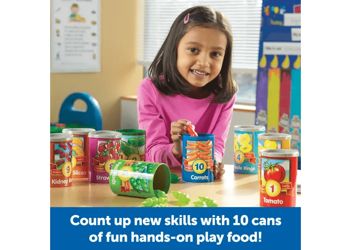 1 to 10 Counting Cans-Numbers, Counting & Sorting-Tools 4 Teaching-Classroom Decor and More