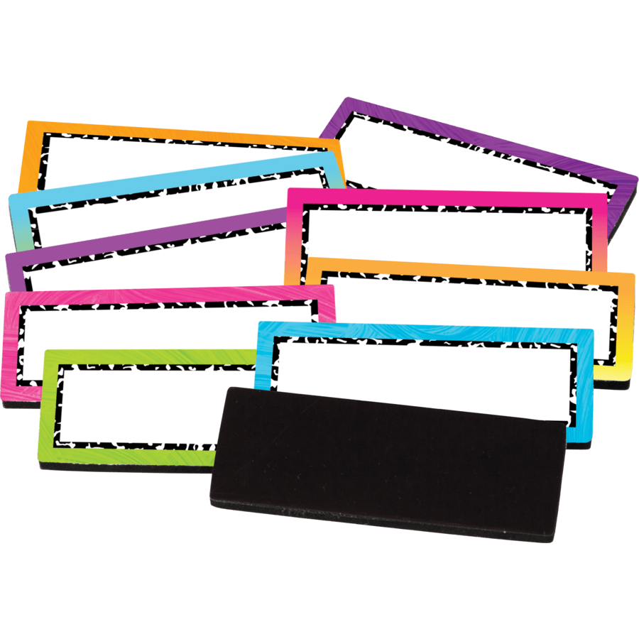 Brights 4Ever Magnetic Labels-Magnetic-Tools 4 Teaching-Classroom Decor and More