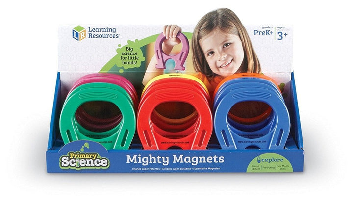 5" Mighty Magnets (Assorted)-Science & STEM-Tools 4 Teaching-Classroom Decor and More