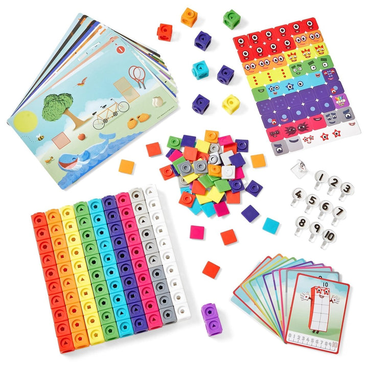 MathLink® Cubes Numberblocks 1–10 Activity Set-Numbers, Counting & Sorting-Tools 4 Teaching-Classroom Decor and More
