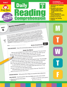 Daily Reading Comprehension-Subjects - Reading - Reading Books-Tools 4 Teaching-Classroom Decor and More