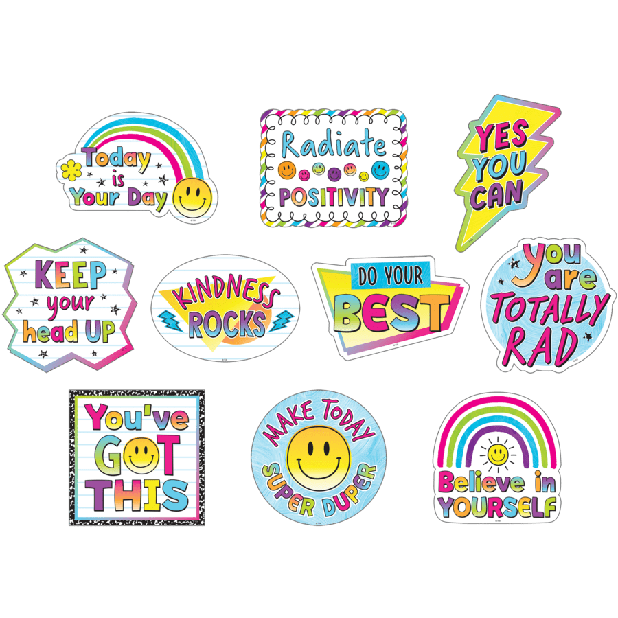 Brights 4Ever Positive Sayings Accents-Accents-Tools 4 Teaching-Classroom Decor and More