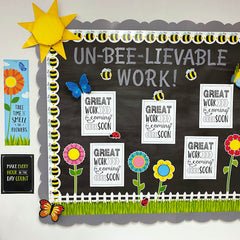 Bees EZ Border-Borders-Tools 4 Teaching-Classroom Decor and More