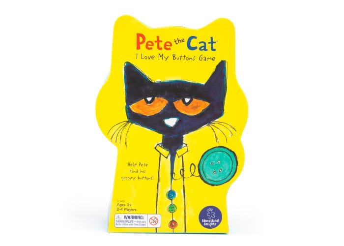 Pete the Cat® I Love My Buttons Game-Games-Tools 4 Teaching-Classroom Decor and More