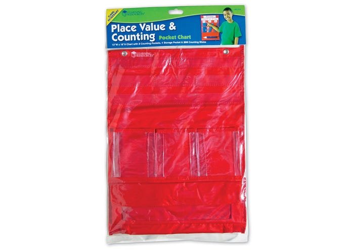 Counting & Place Value Pocket Chart-Pocket Charts-Tools 4 Teaching-Classroom Decor and More