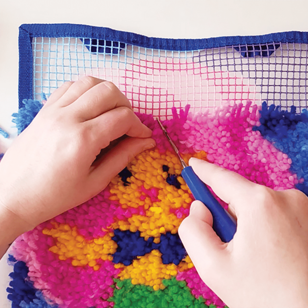 Latchkits™Mermaid Latch Hook Kit-Craft Activity-Tools 4 Teaching-Classroom Decor and More