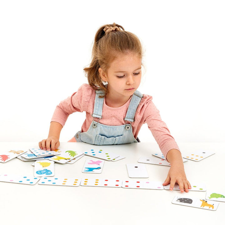 Let's Play Color Dominoes for ages: 2+-Games-Tools 4 Teaching-Classroom Decor and More