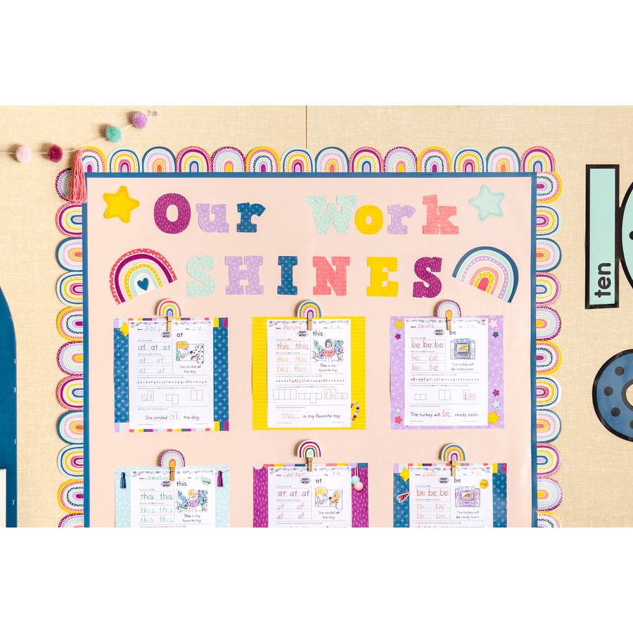 Oh Happy Day rainbows Mini Accents-Mini Accents-Tools 4 Teaching-Classroom Decor and More