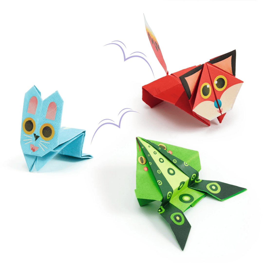 Jumping Animals Origami Paper Craft Kit-Craft Activity-Tools 4 Teaching-Classroom Decor and More