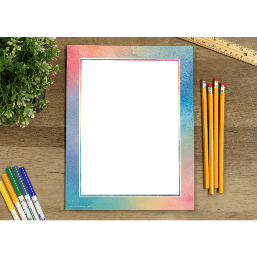 Watercolor Computer Paper-Computer Paper-Tools 4 Teaching-Classroom Decor and More