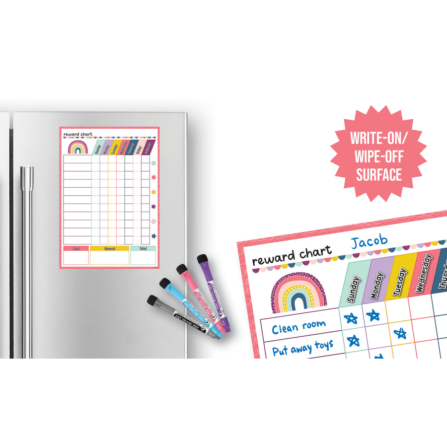 Oh Happy Day Dry-Erase Magnetic Reward Chart-Incentive Charts-Tools 4 Teaching-Classroom Decor and More