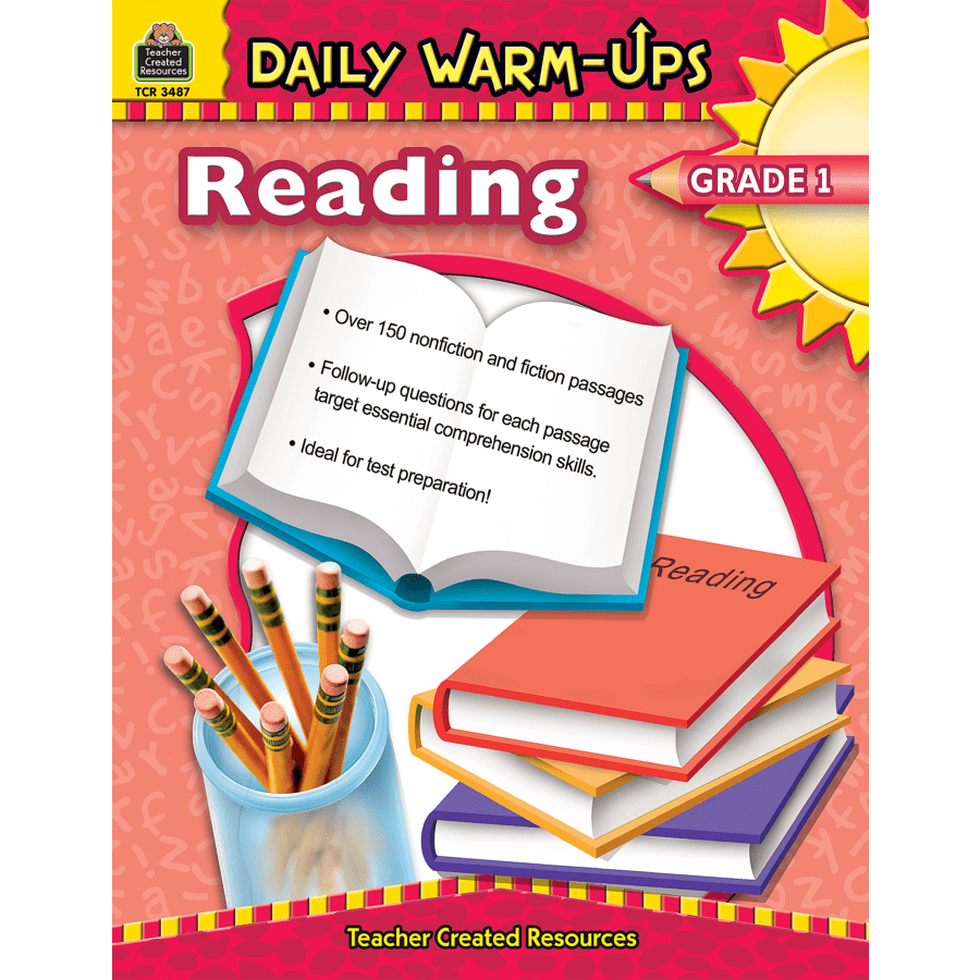 Daily Warm-Ups: Reading Grade 1-Subjects - Reading - Reading Books-Tools 4 Teaching-Classroom Decor and More