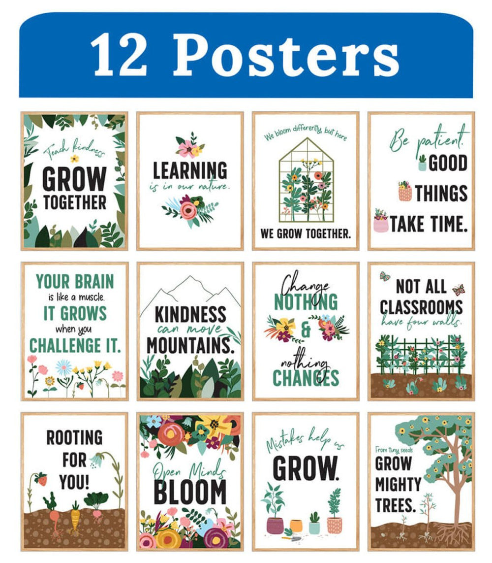 Grow Together Mini Posters: Grow Together Poster Set - Tools 4 Teaching
