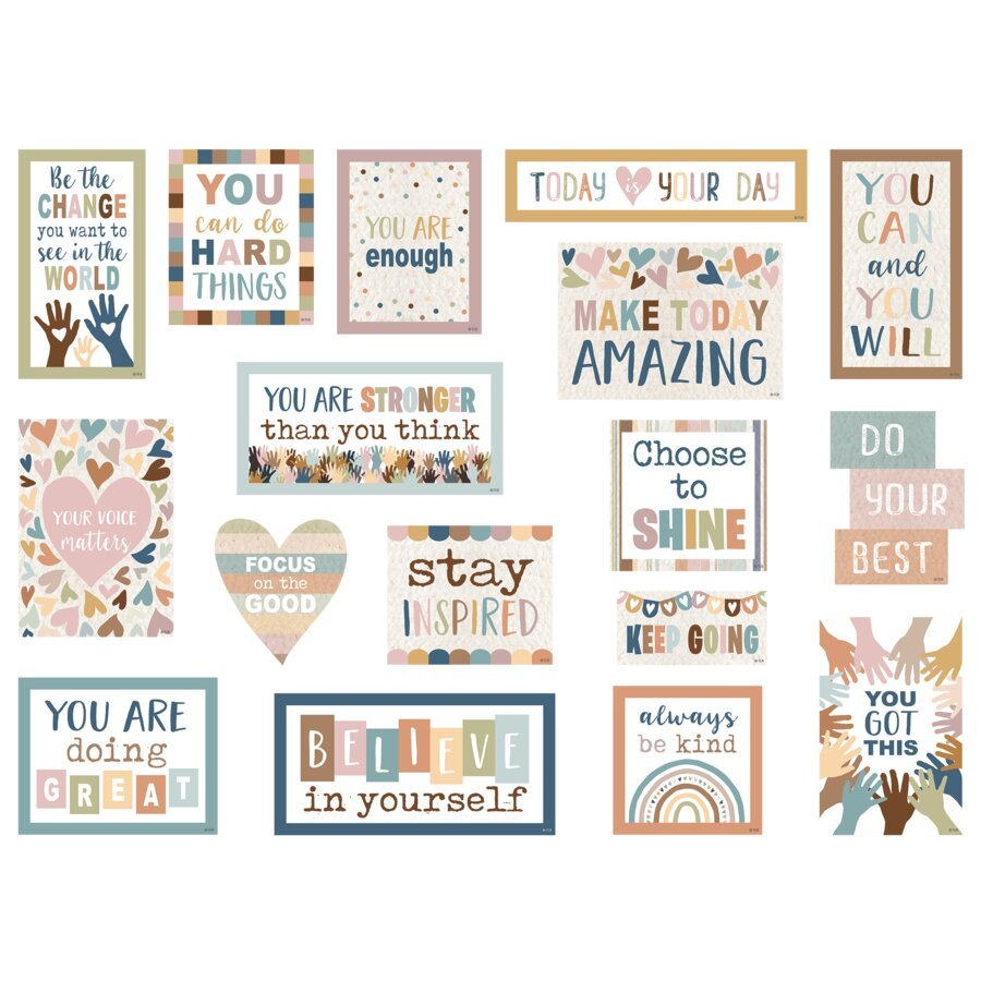 Everyone is Welcome Magnetic Positive Sayings-Magnetic-Tools 4 Teaching-Classroom Decor and More