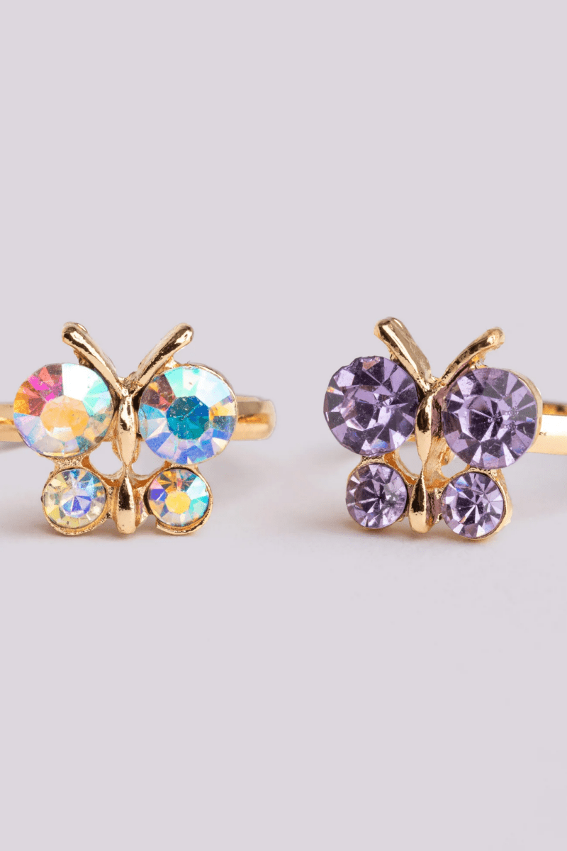 Boutique Butterfly Gem Rings-Dress Up & Jewelry-Tools 4 Teaching-Classroom Decor and More