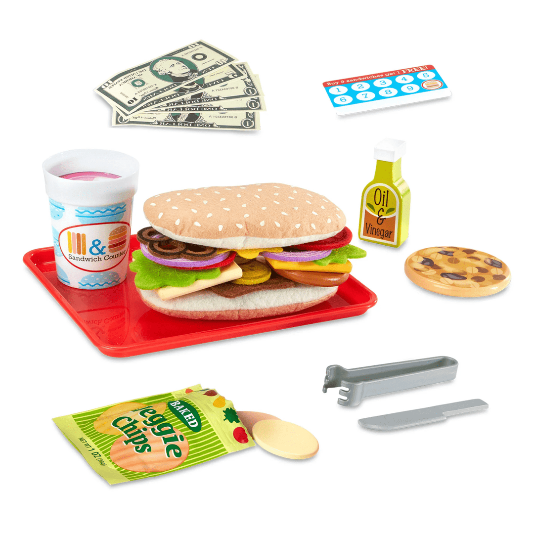 Slice & Stack Sandwich Counter-Play Food-Tools 4 Teaching-Classroom Decor and More