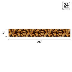 Jungle Friends Tiger Stripes EZ Border-Borders-Tools 4 Teaching-Classroom Decor and More