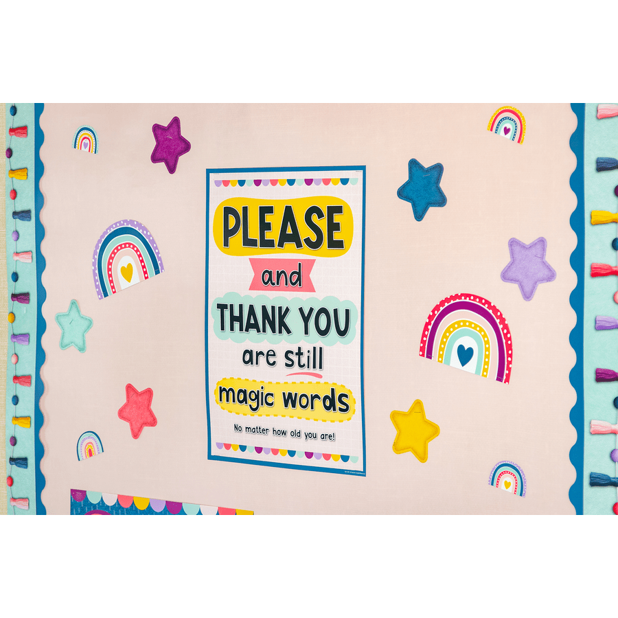 Oh Happy Day Rainbow Accents-Accents-Tools 4 Teaching-Classroom Decor and More