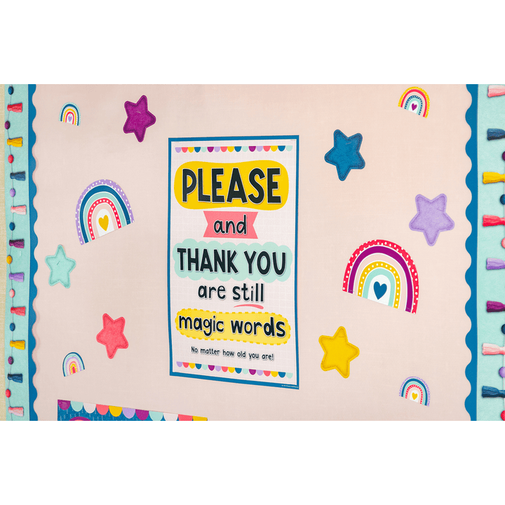 Oh Happy Day Rainbow Accents-Accents-Tools 4 Teaching-Classroom Decor and More