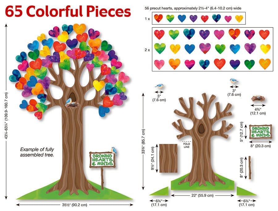 Growing Hearts and Minds Bulletin Board Set - Tools 4 Teaching