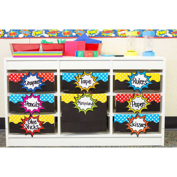 Superhero Bursts Accents-Accents-Tools 4 Teaching-Classroom Decor and More