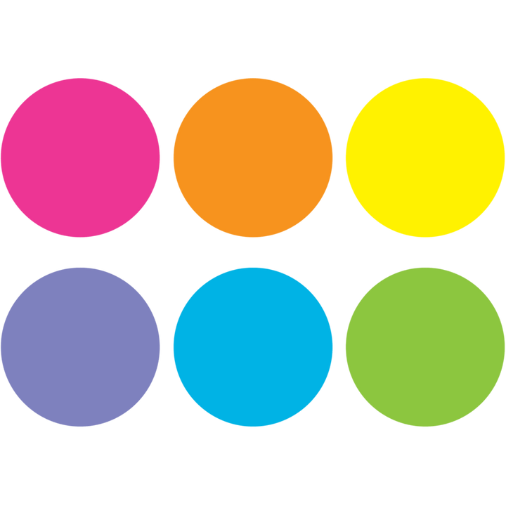 Spot On Carpet Markers Bright Circles - 4"-Classroom Essentials-Tools 4 Teaching-Classroom Decor and More