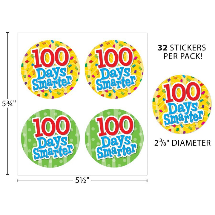 100 Days Smarter Wear 'Em Badges-Tools 4 Teaching-Classroom Decor and More