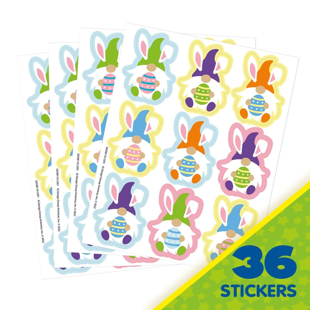 Easter Gnome Stickers Giant-Tools 4 Teaching-Classroom Decor and More
