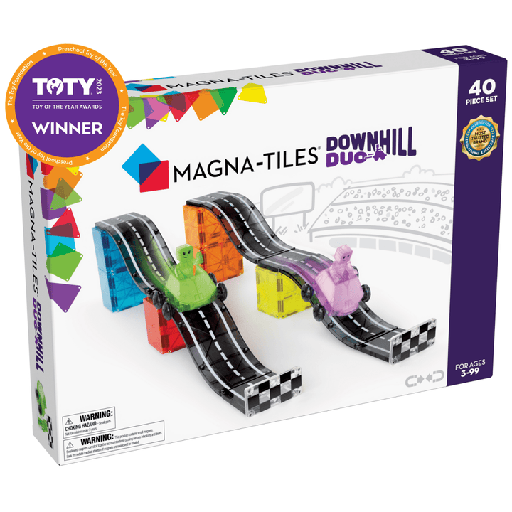 Magna-Tiles® Downhill Duo 40-Piece Set-Magnatiles-Tools 4 Teaching-Classroom Decor and More
