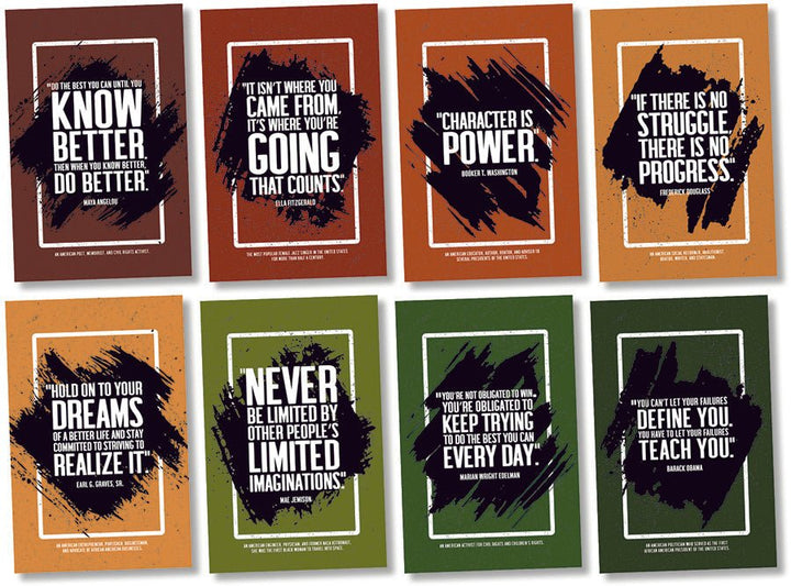 Inspirational Quotes-African American Influencers BB Set-Bulletin Board Sets-Tools 4 Teaching-Classroom Decor and More