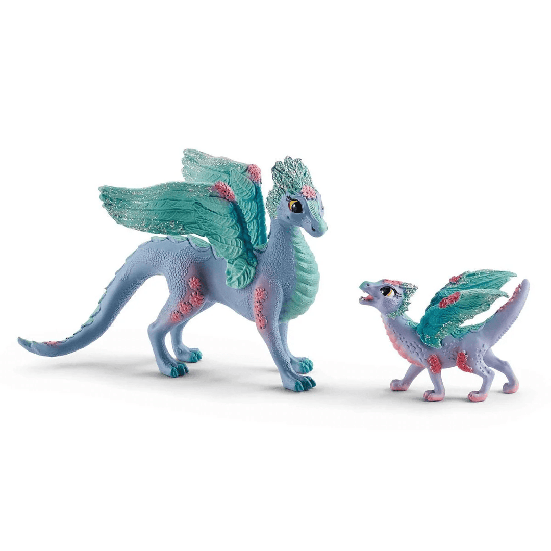 Blossom dragon mother and child-Schleich USA-Tools 4 Teaching-Classroom Decor and More