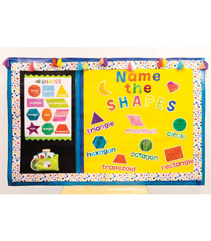 The World of Eric Carle Shades of Blue Straight Bulletin Board Borders-Borders-Tools 4 Teaching-Classroom Decor and More