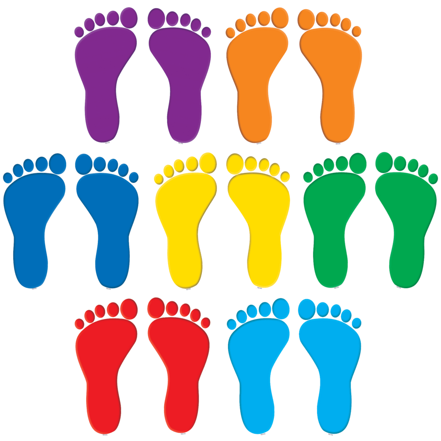 Footprints Accents-Accents-Tools 4 Teaching-Classroom Decor and More