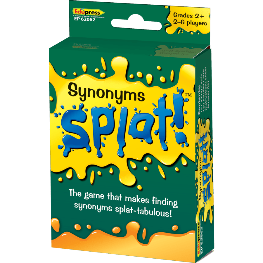 Synonyms Splat Game-Subjects - Reading - Reading Manipulatives-Tools 4 Teaching-Classroom Decor and More