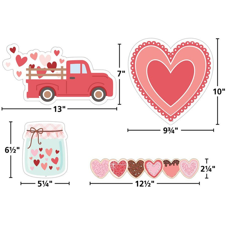 Valentine's Day Create and Decorate Quick Kit-Tools 4 Teaching-Classroom Decor and More