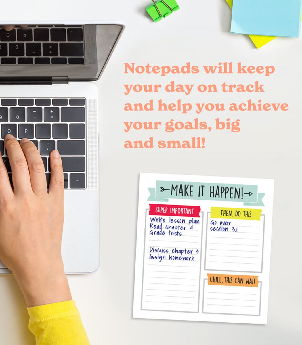 Aim High Notepad-Notepads-Tools 4 Teaching-Classroom Decor and More