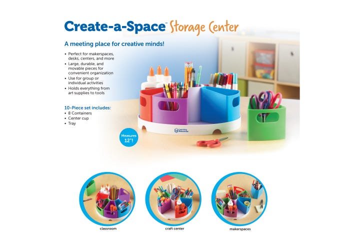 Create-a-Space™ Storage Center-Organization-Tools 4 Teaching-Classroom Decor and More