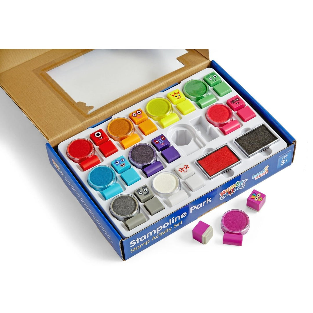 Stampoline 4 Pattern Numberblocks Stampoline Park Stamp Activity Set – Tools 4 Teaching